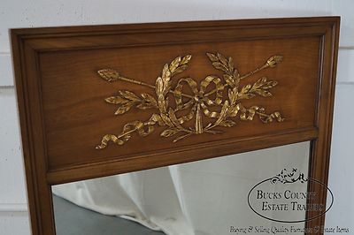 Kindel Belvedere French Louis XV Style Trumeau Mirror