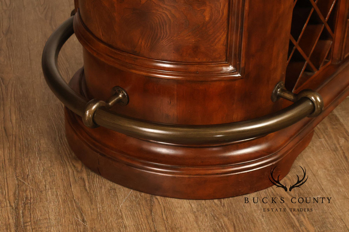 Howard Miller Wine & Spirits Collection Marble Top Bar Cabinet
