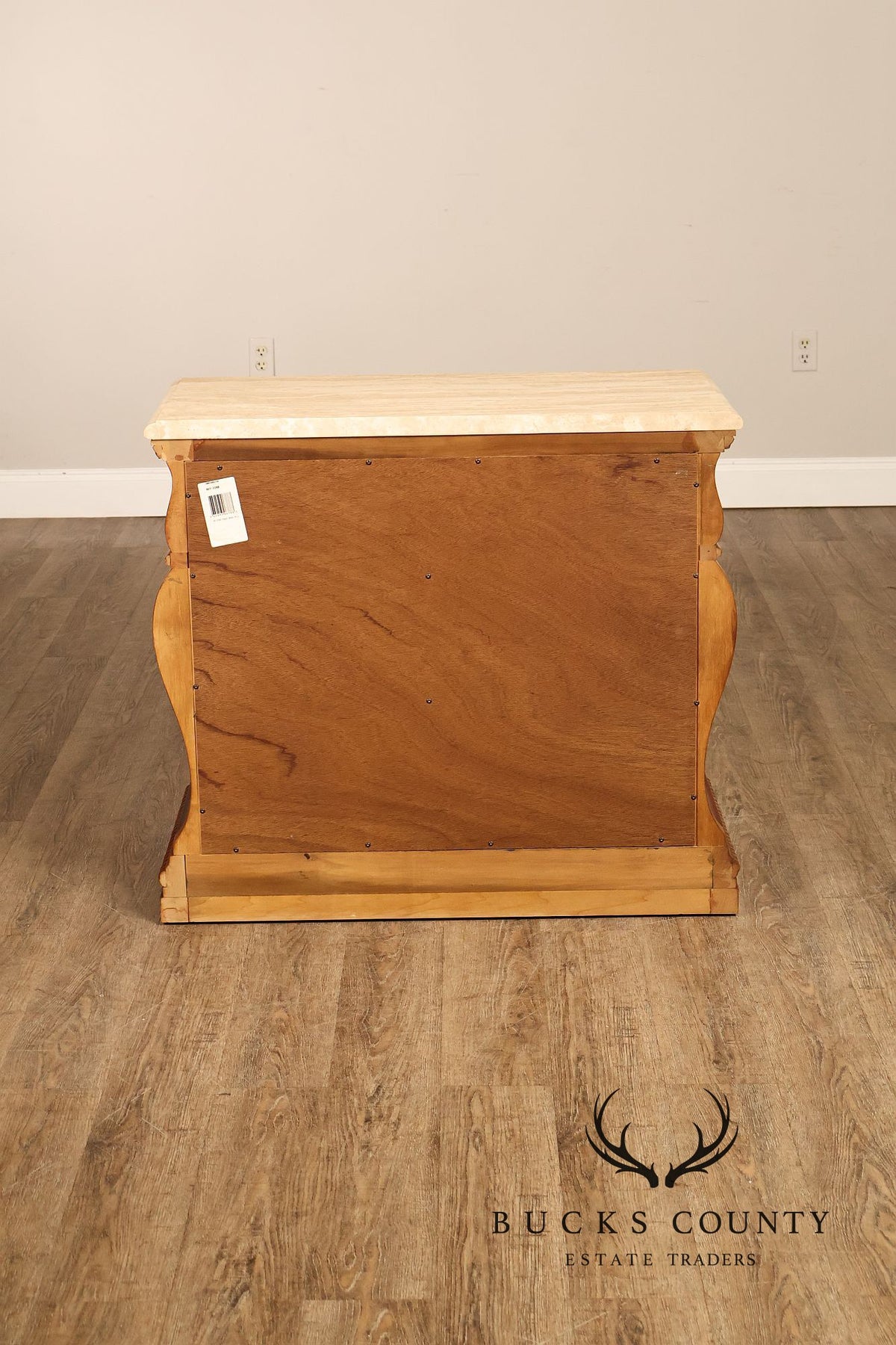 Century Furniture Baroque Style Marble Top Bombe Chest Of Drawersd