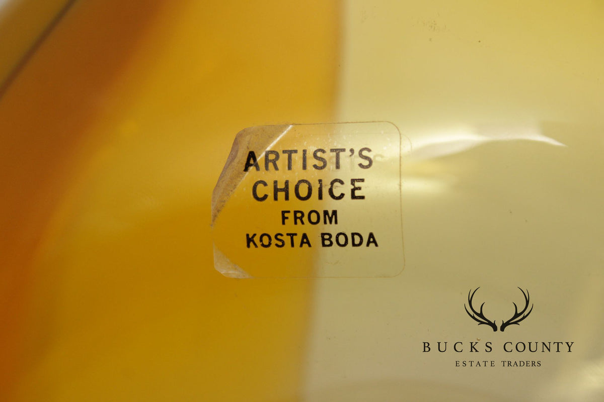 Kosta Boda 'Bali' Blown Glass Vase
