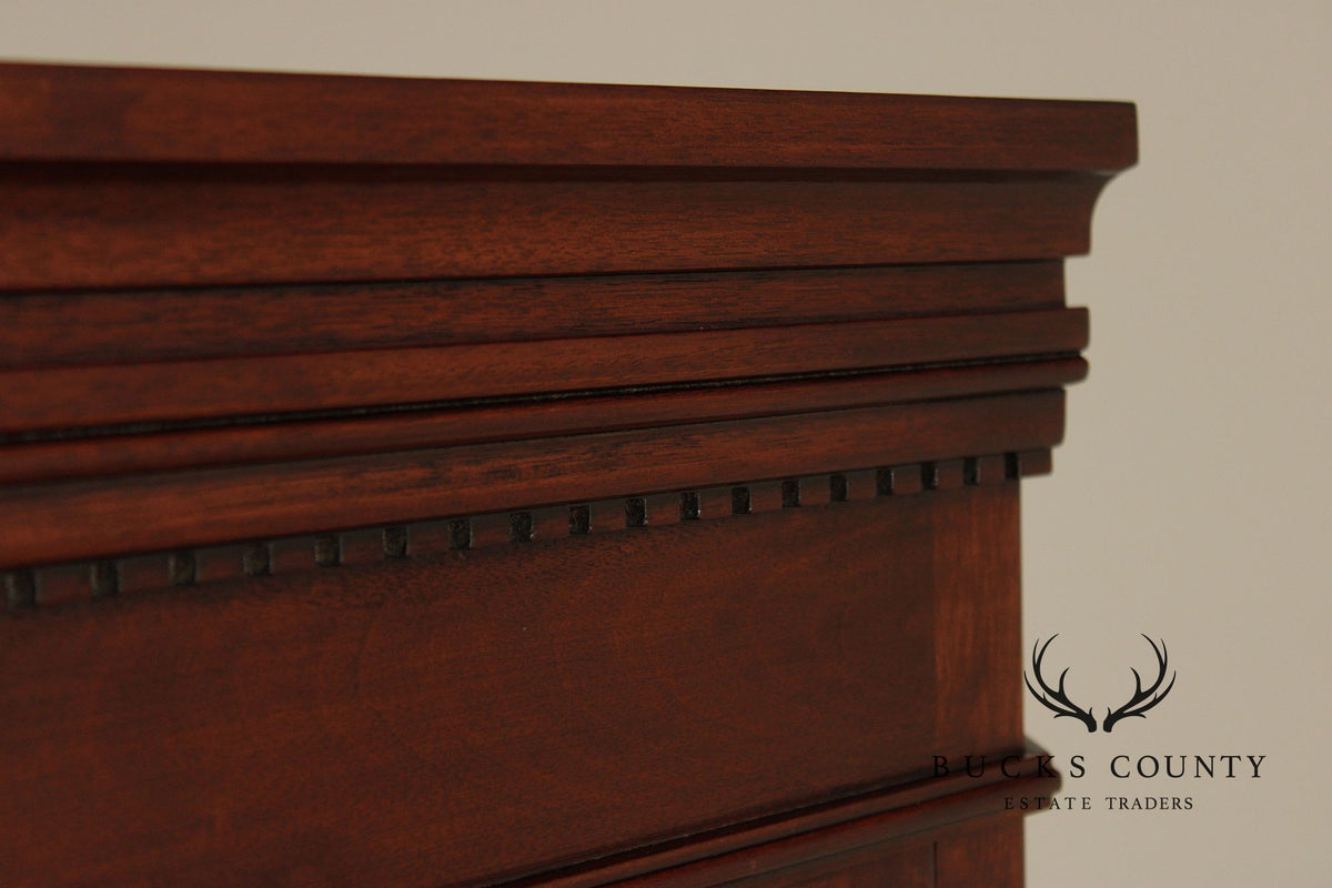 Craftique Chippendale Style Mahogany Corner Cabinet