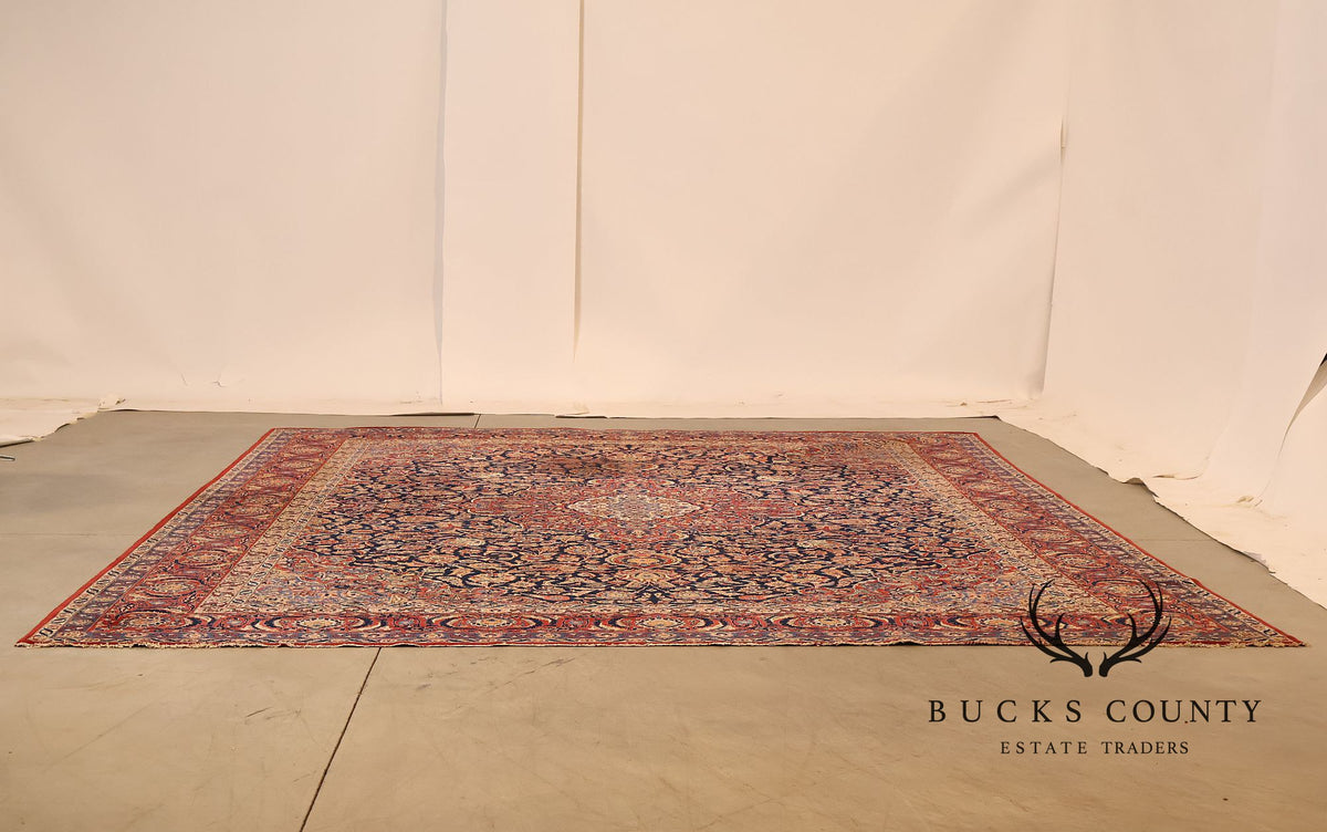 Large Hand Tied Traditional Persian Style Area Rug