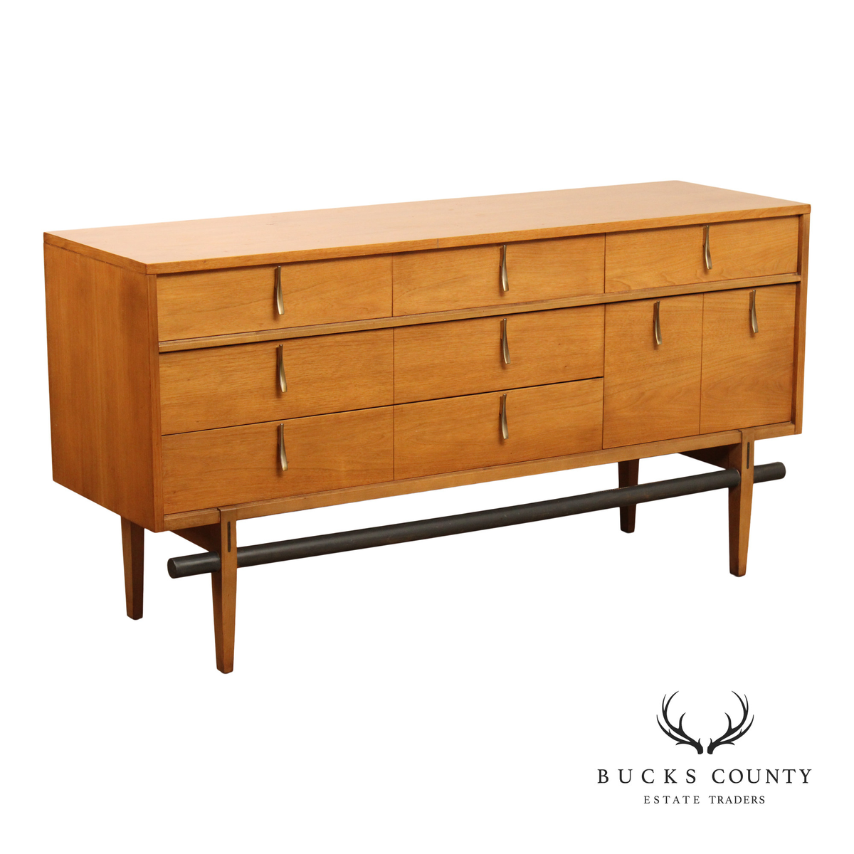 Mid Century Modern Walnut Dresser