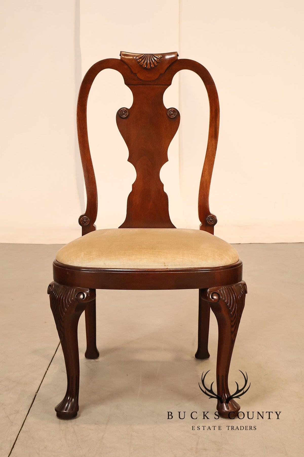 Baker Historic Charleston Reproductions Set of Eight Mahogany Dining Chairs