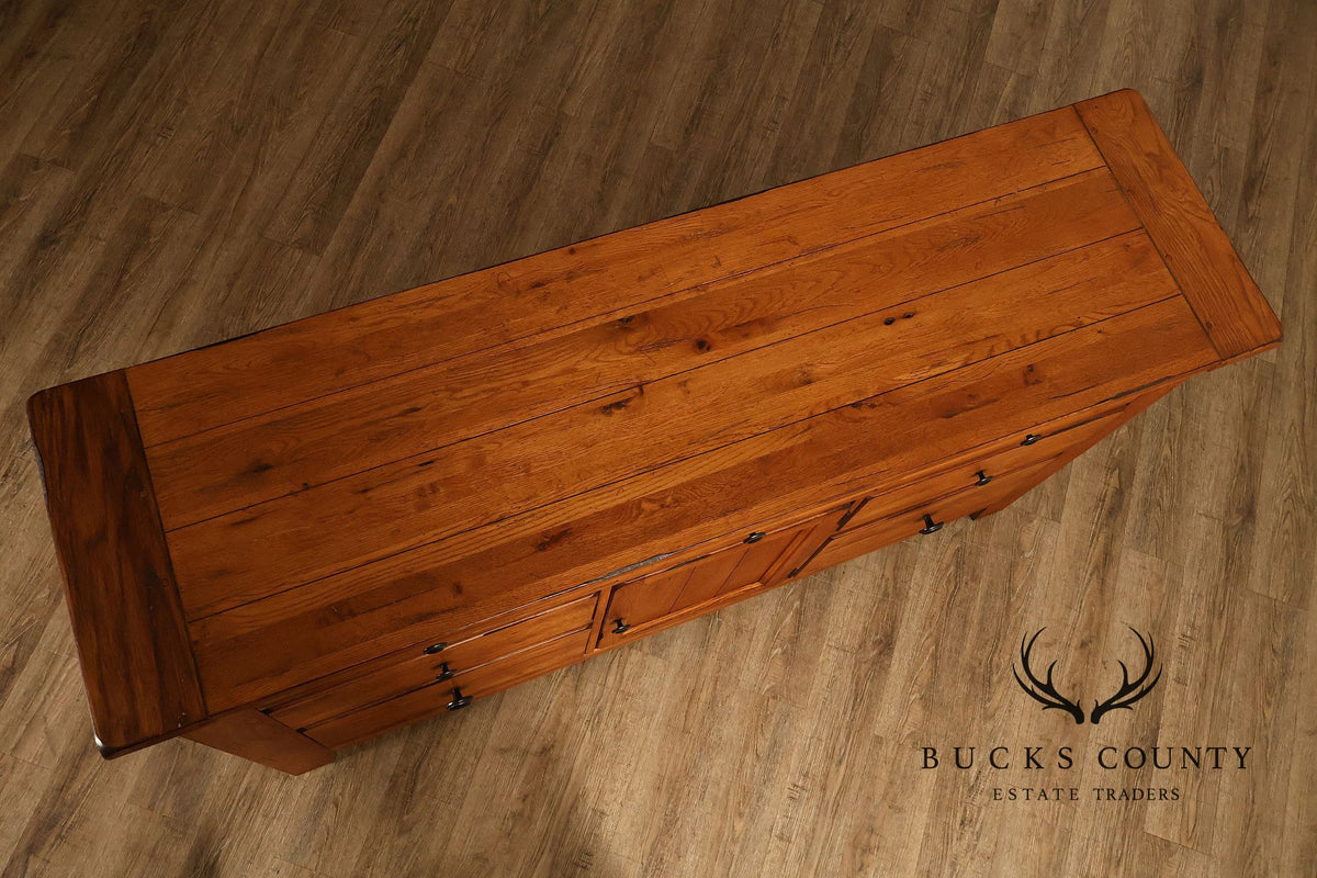Broyhill Attic Heirlooms Country Style Oak Dresser