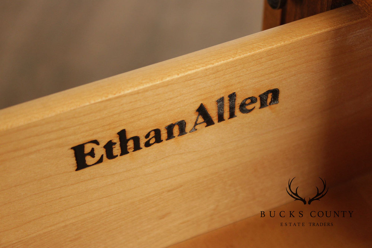 Ethan Allen 'Circa 1776' Maple Slant Front Writing Desk