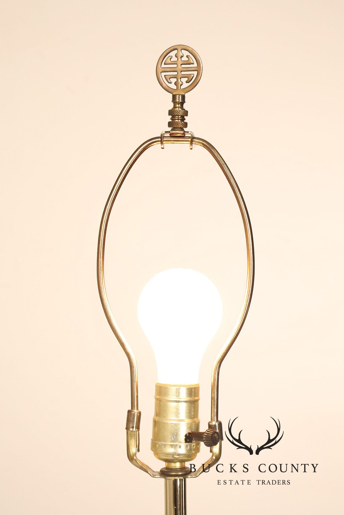 Contemporary Asian Style Pair of Porcelain Table Lamps