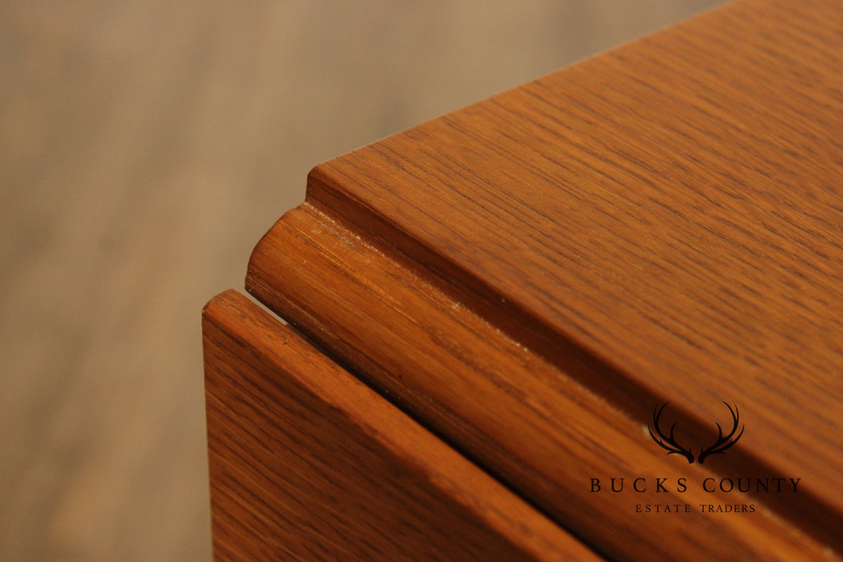 Stickley Mission Collection Oak Drop Leaf Side Table