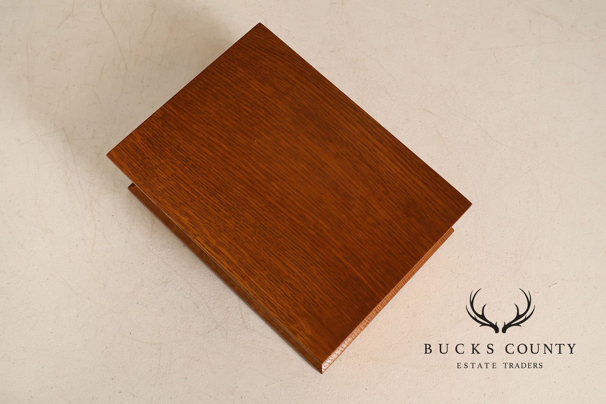Stickley Mission Collection Oak Desk Box