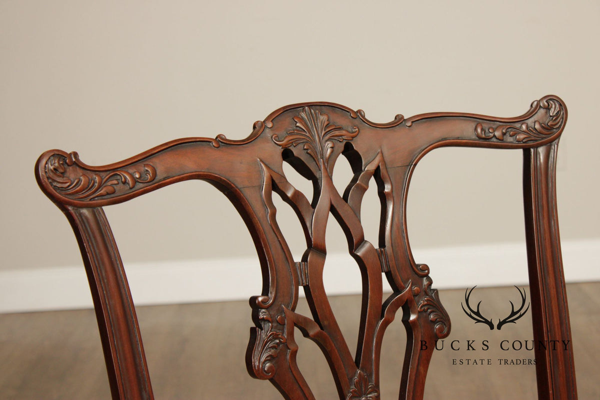 Chippendale Style Mahogany Side Chair