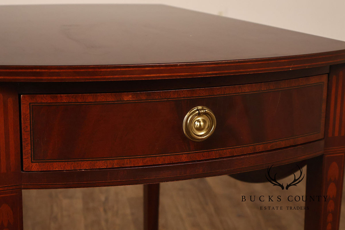 Baker Federal Style Mahogany Pembroke Drop-Leaf Side Table