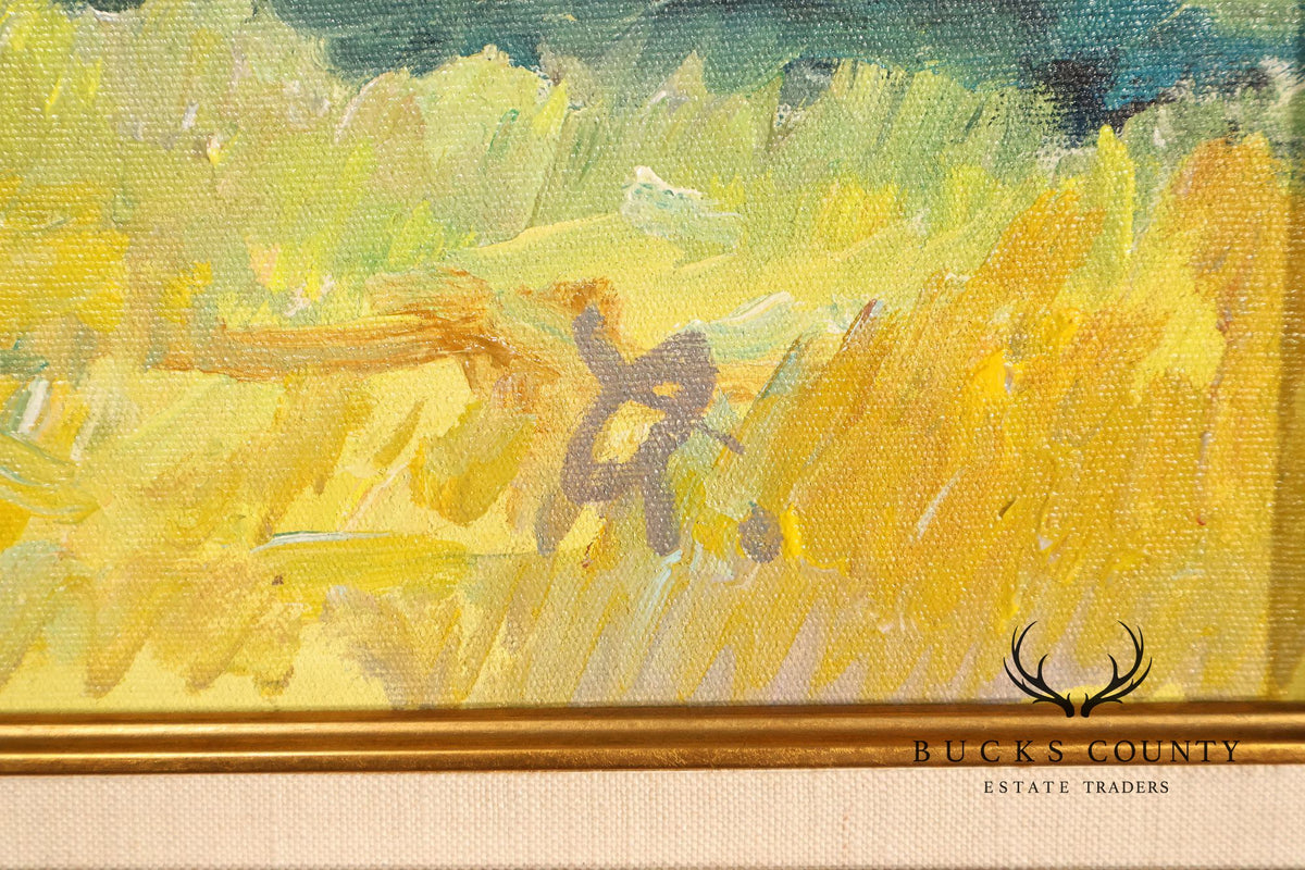 Suren Nersisyan Landscape Painting, 'Karmravor'