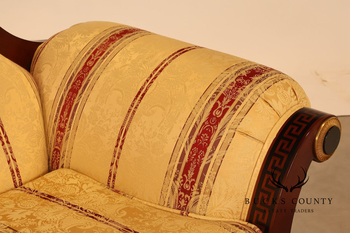 Empire Style Mahogany Sofa