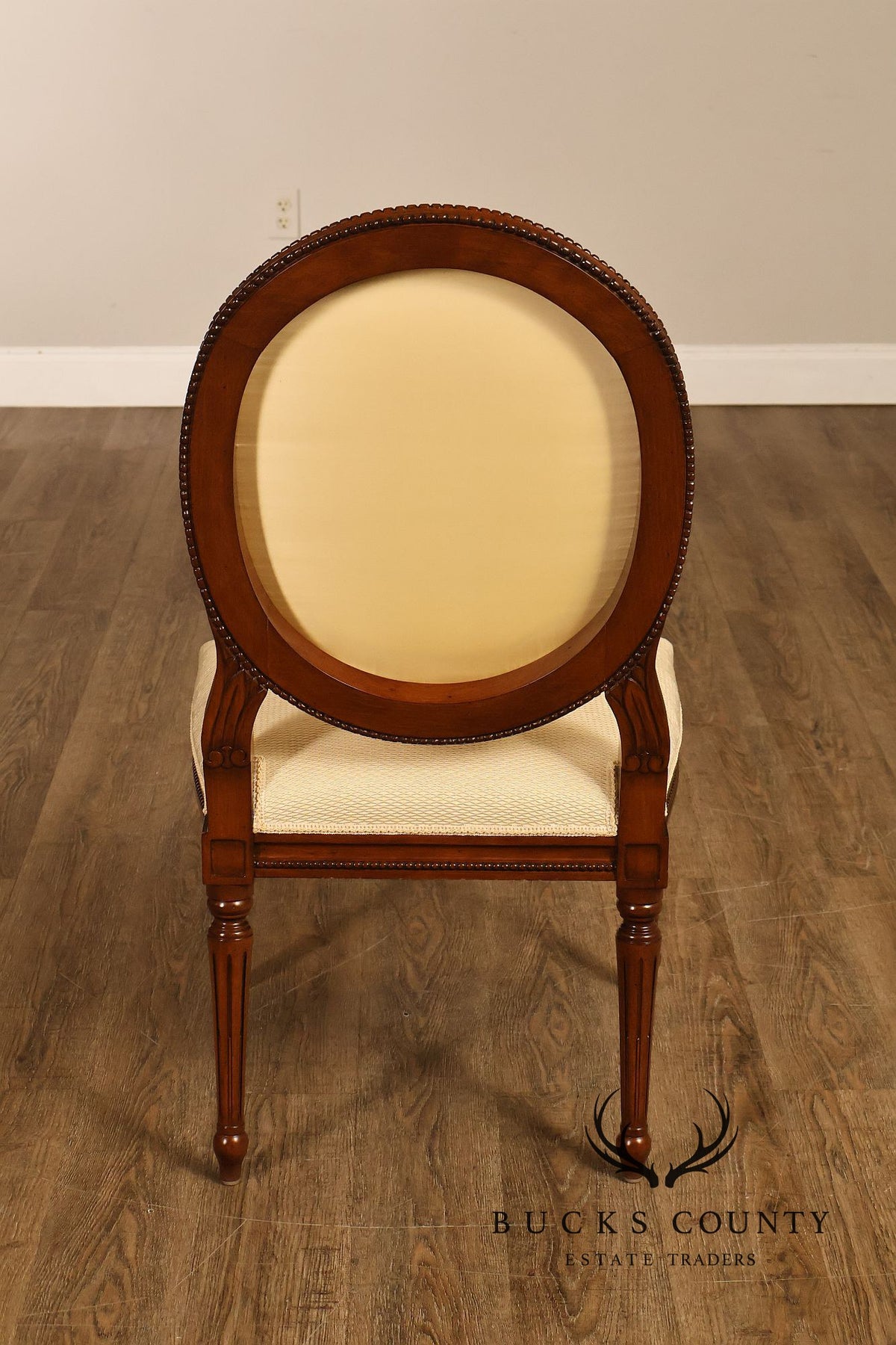 Louis XVI Style Set Of 16 Oval Back Dining Chairs