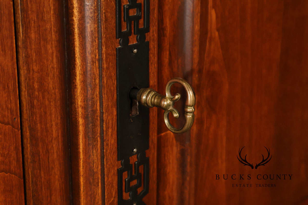 Traditional Entertainment Armoire Media Cabinet