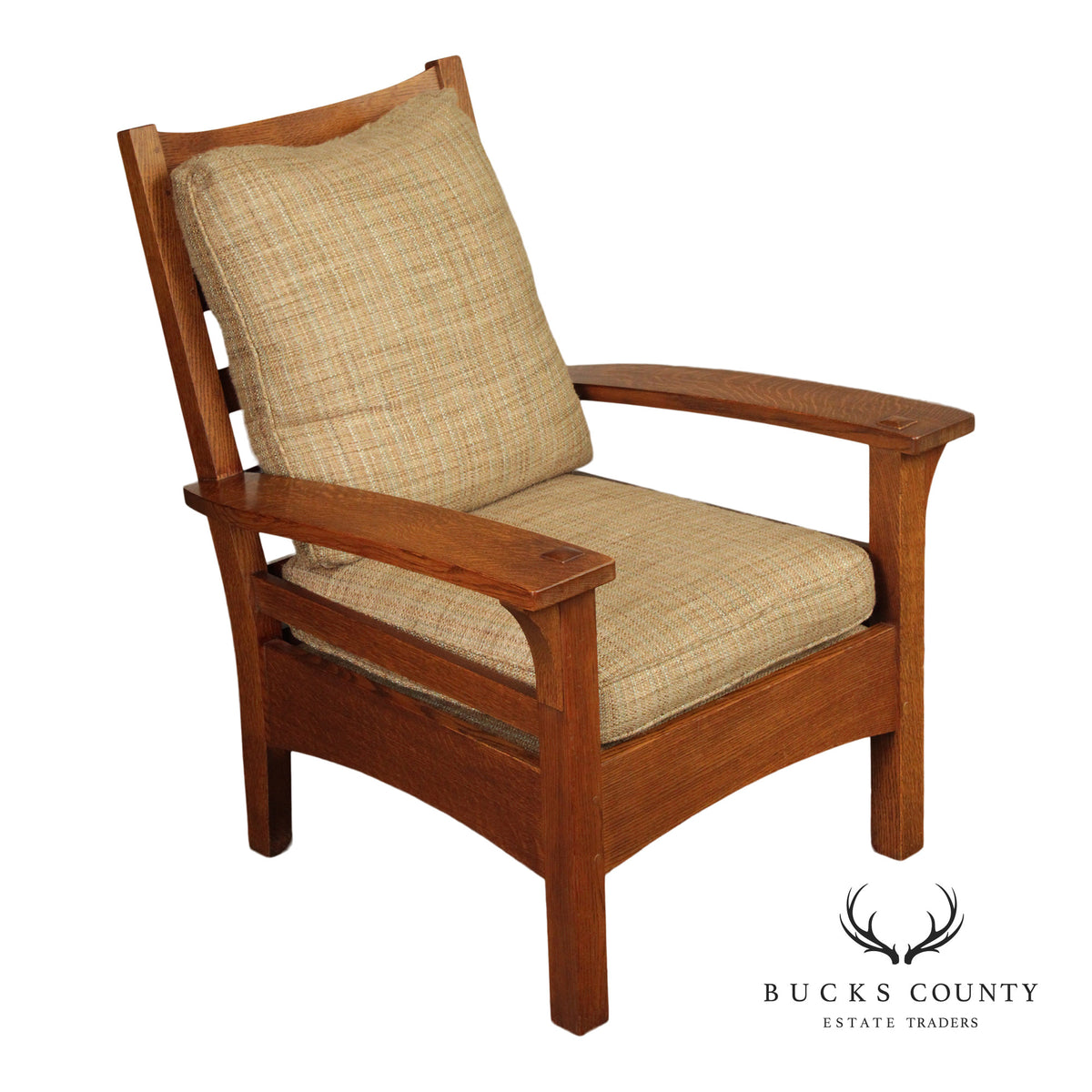 Stickley Mission Collection Oak Lounge Chair