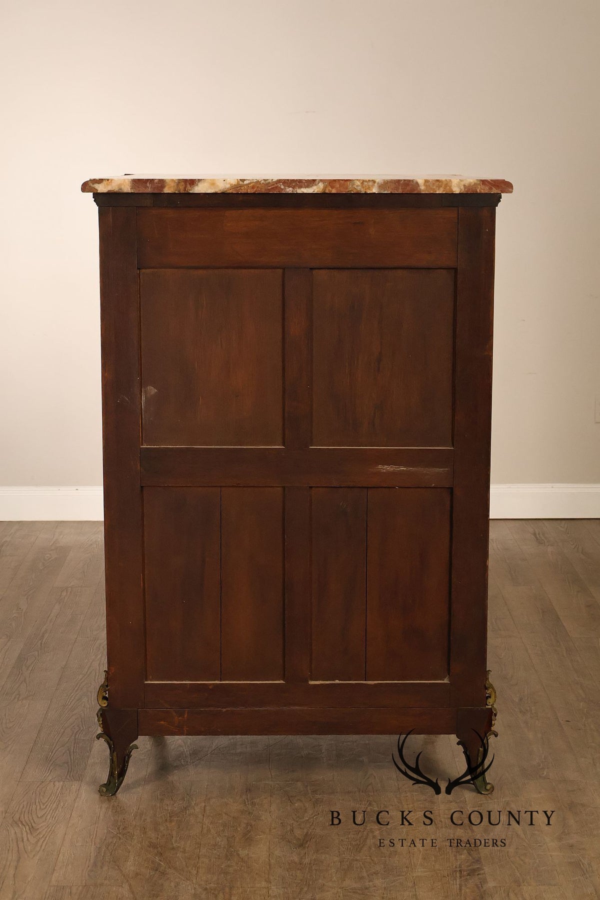 Early 20th Century Bronze Mounted Louis XV Style Chest of Drawers