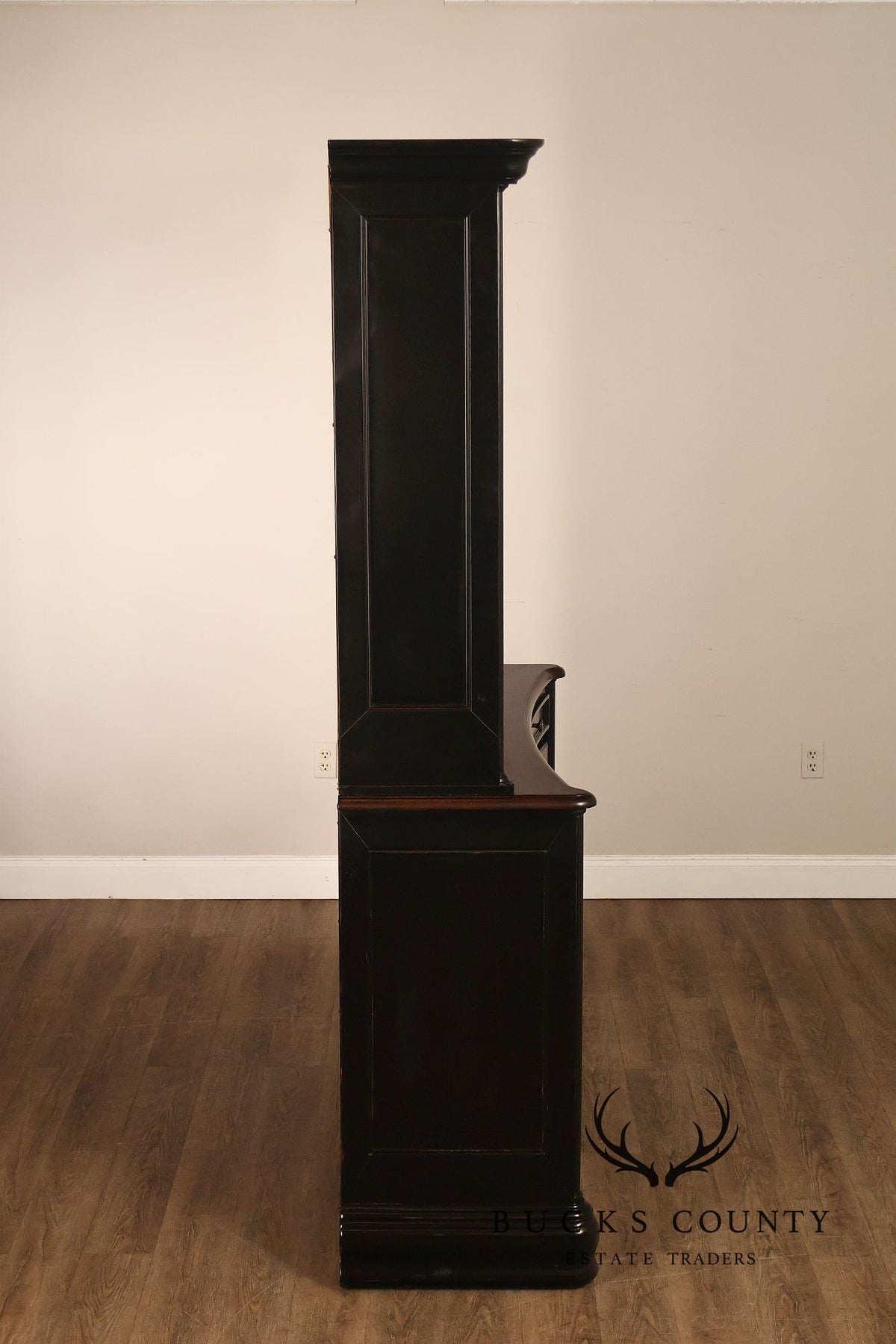 Hooker Furniture 'Indigo Creek' Ebonized Buffet Bookcase