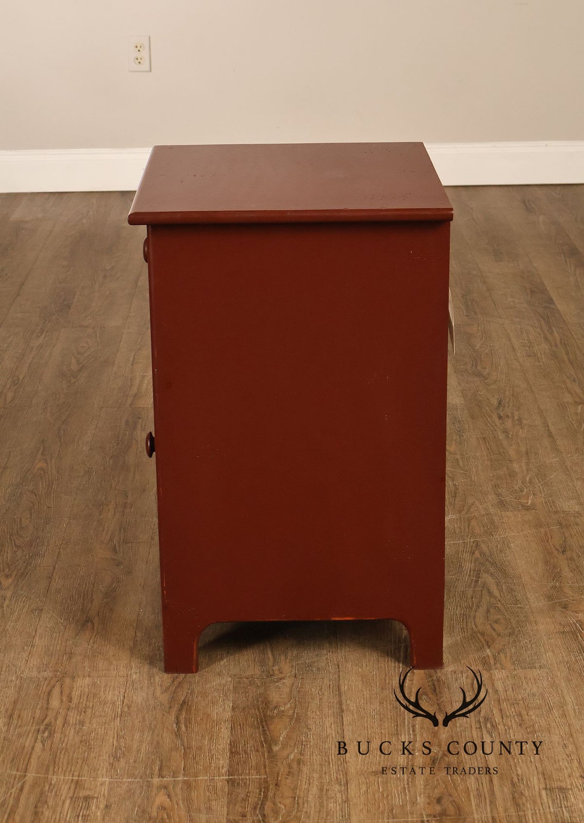 American Heritage Shaker Style Pair of Painted Nightstands