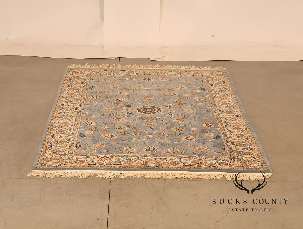 Persian Style Hand Knotted Wool Area Rug