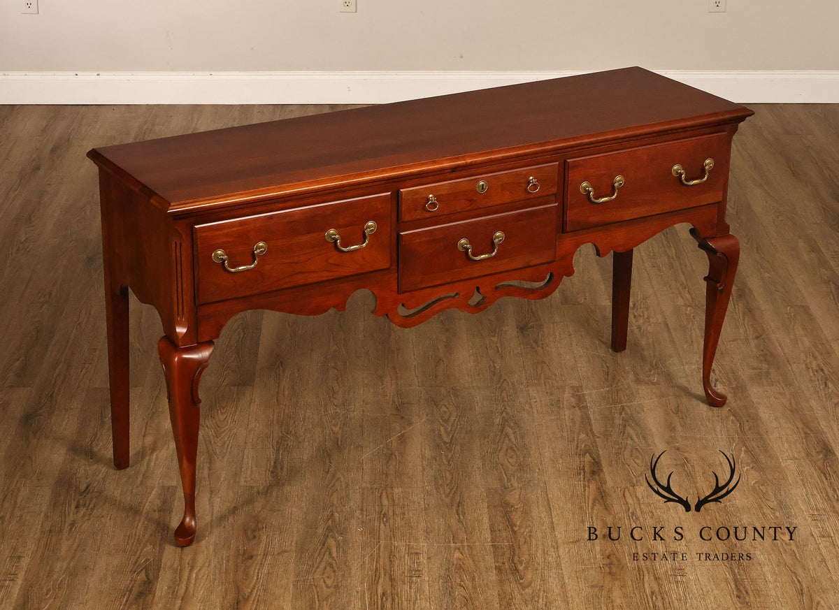 Pennsylvania House Queen Anne Style Cherry Sideboard