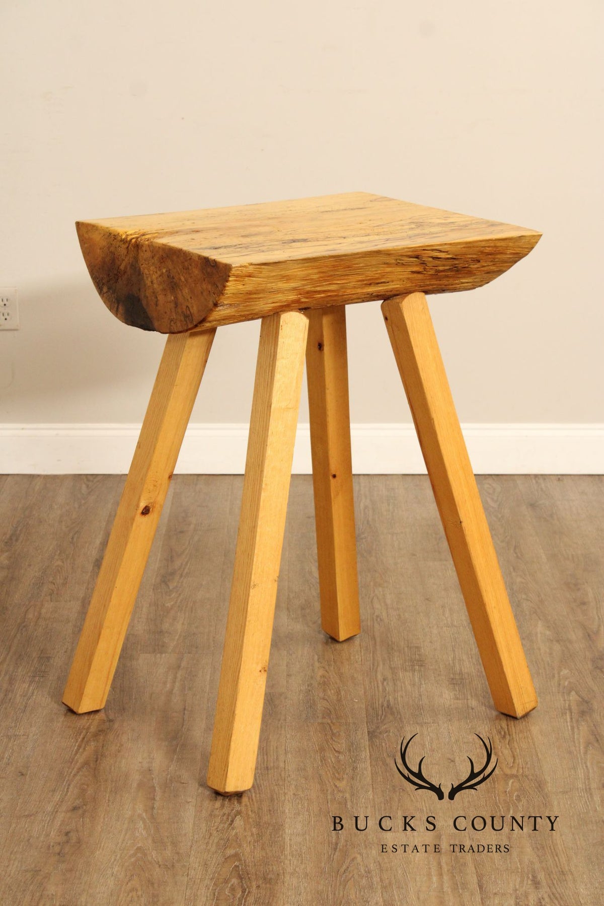 Rustic Style Mixed Woods Pub Table