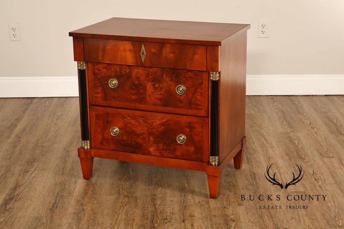 Century Furniture Biedermeier Style Mahogany Nightstand