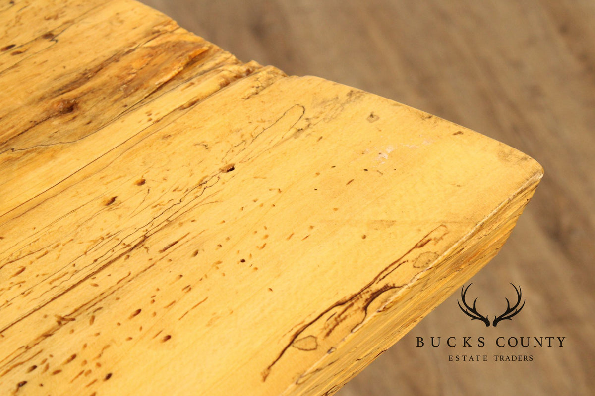 Rustic Style Mixed Woods Pub Table