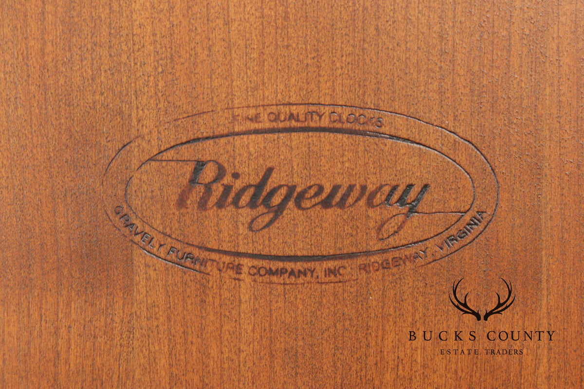 Ridgeway Traditional Cherry Grandfather Clock