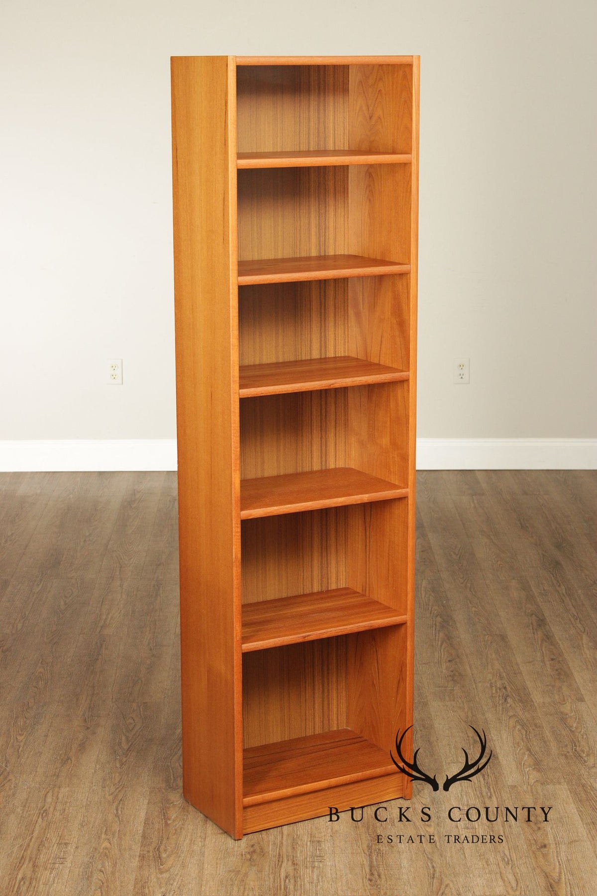 Danish Mid Century Modern Teak Bookcase