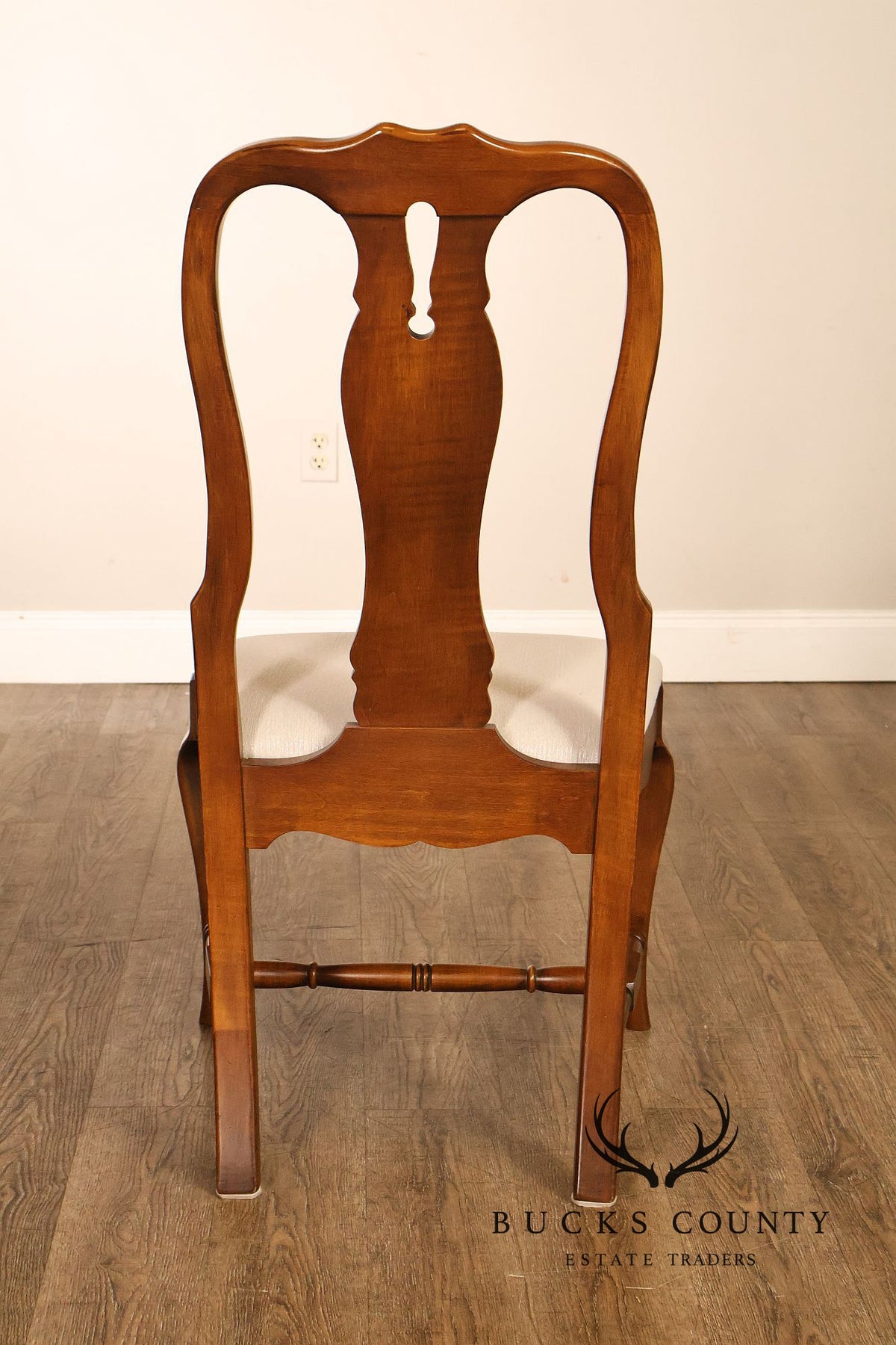 Vintage Pennsylvania House Villas Collection Set Of 8 Queen Anne Dining Chairs