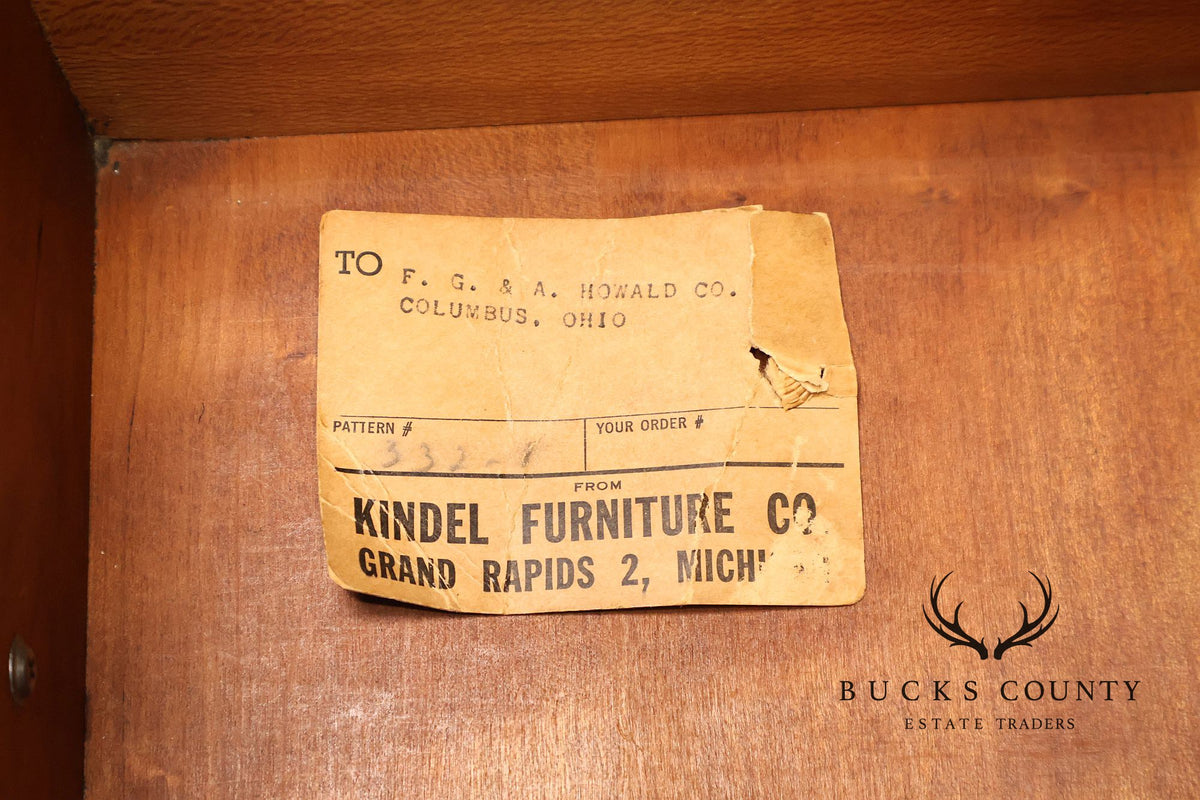 Kindel French Directoire Style Fruitwood High Chest