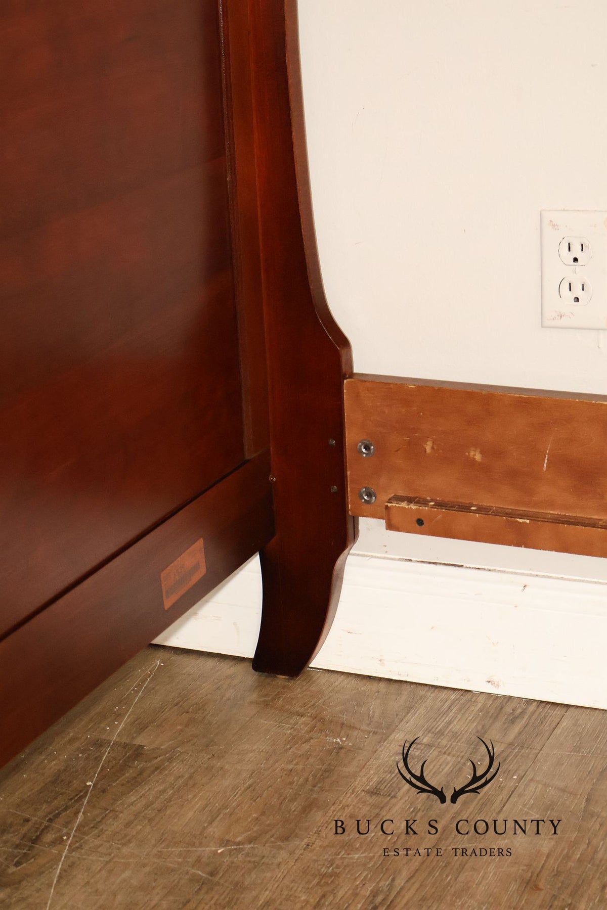 American Made King Size Sleigh Bed Frame