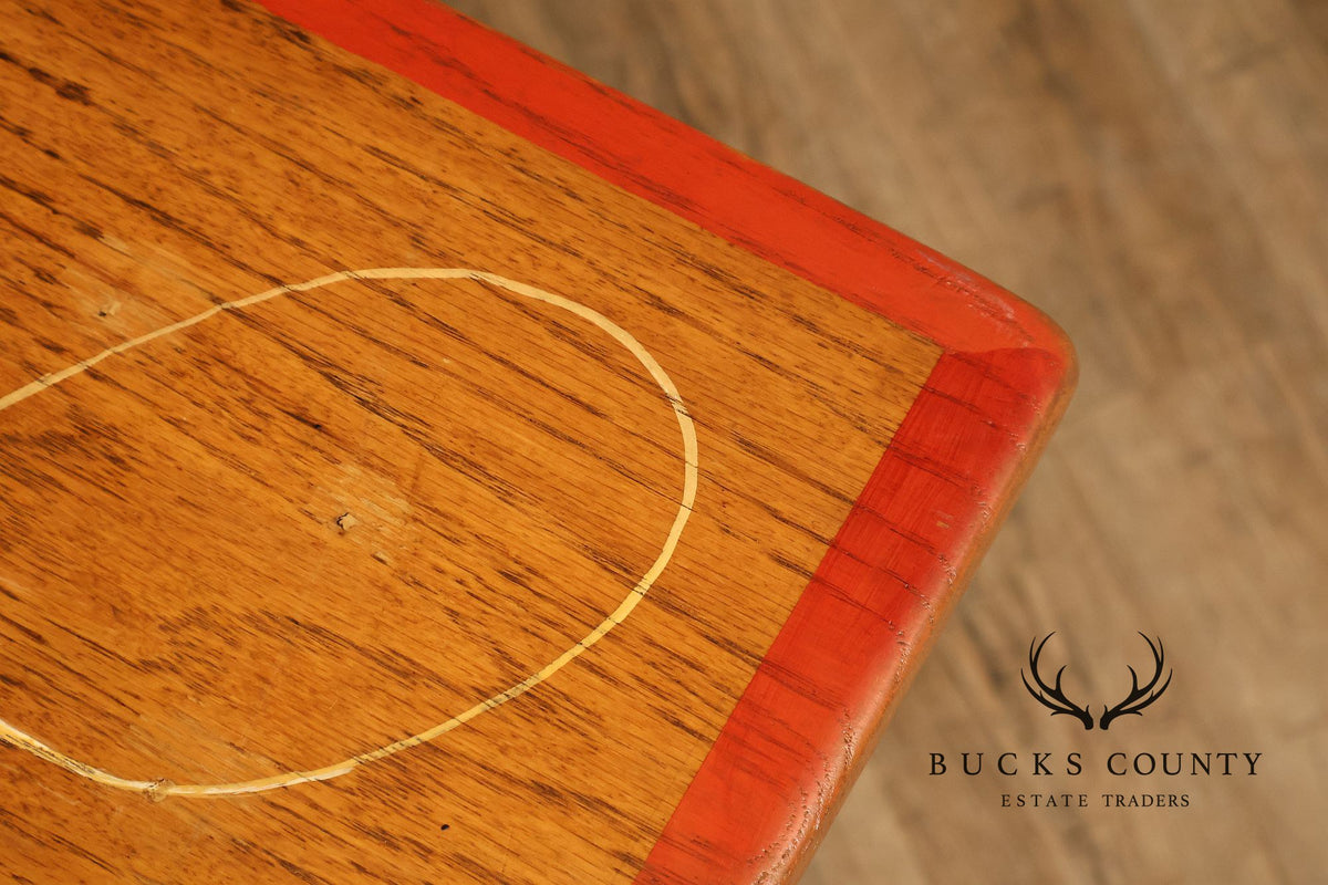 Appalachian Rustic Furnishing Trout and Perch Game Table