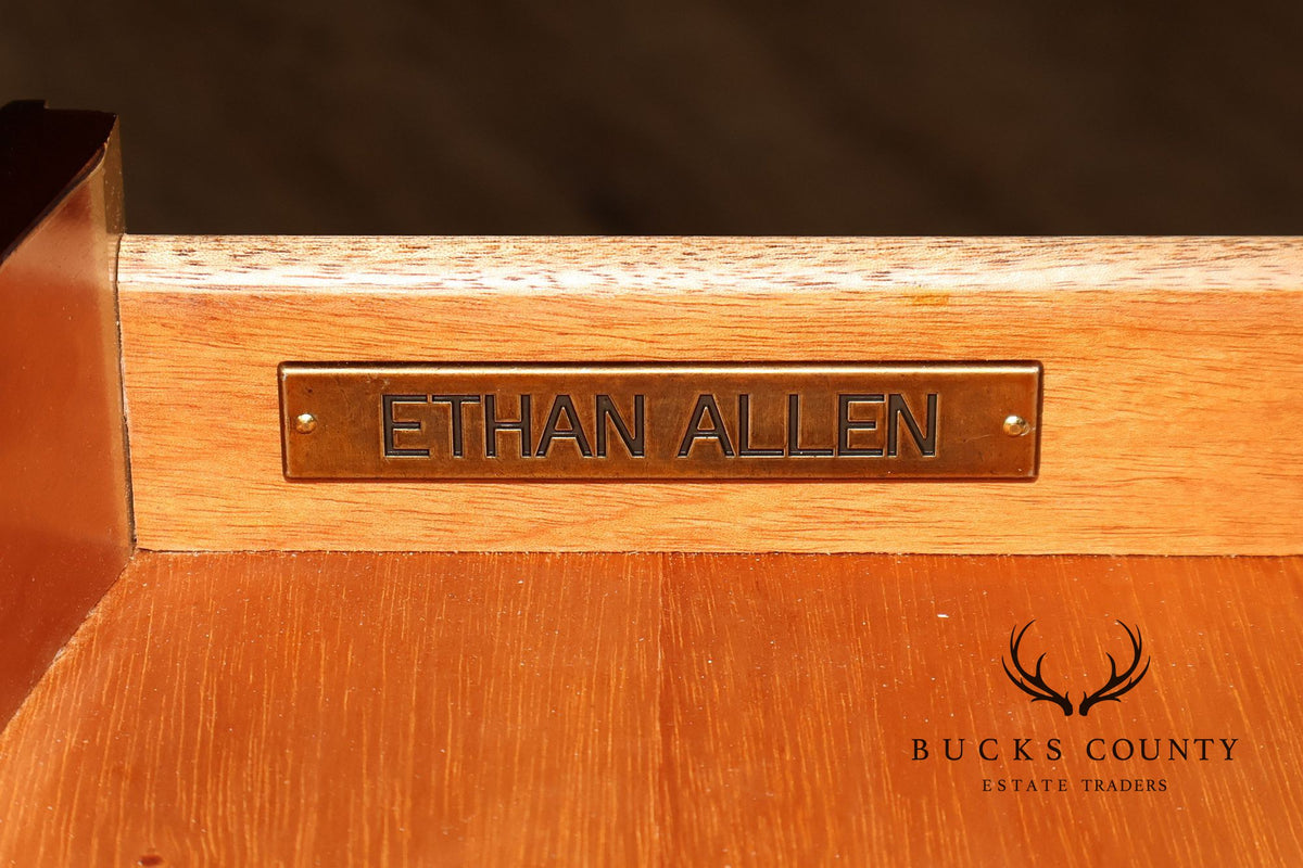 Ethan Allen Federal Style Mahogany Pembroke Table