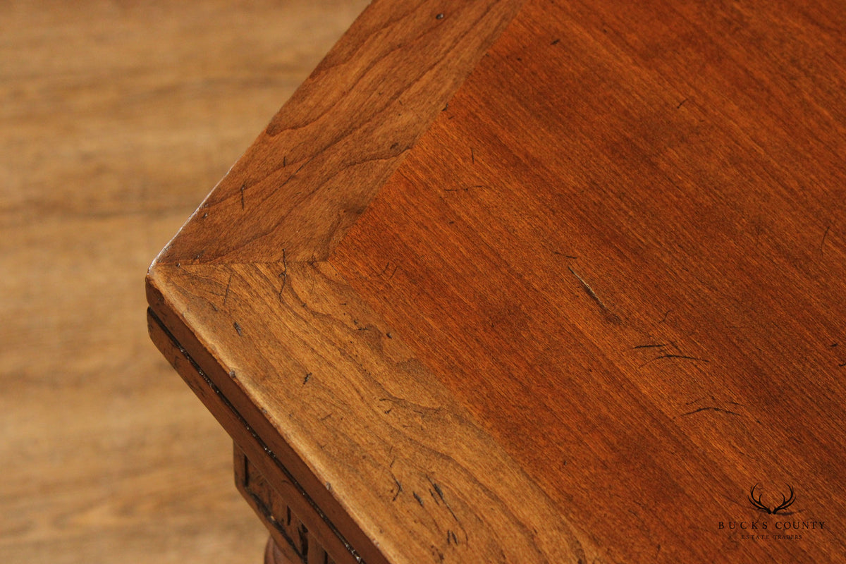 French Louis XVI Style Vintage Pair Of Game Tables