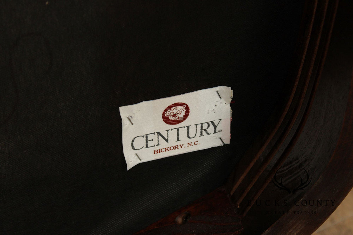 Century Furniture Set of Eight Wheat Sheaf Dining Chairs