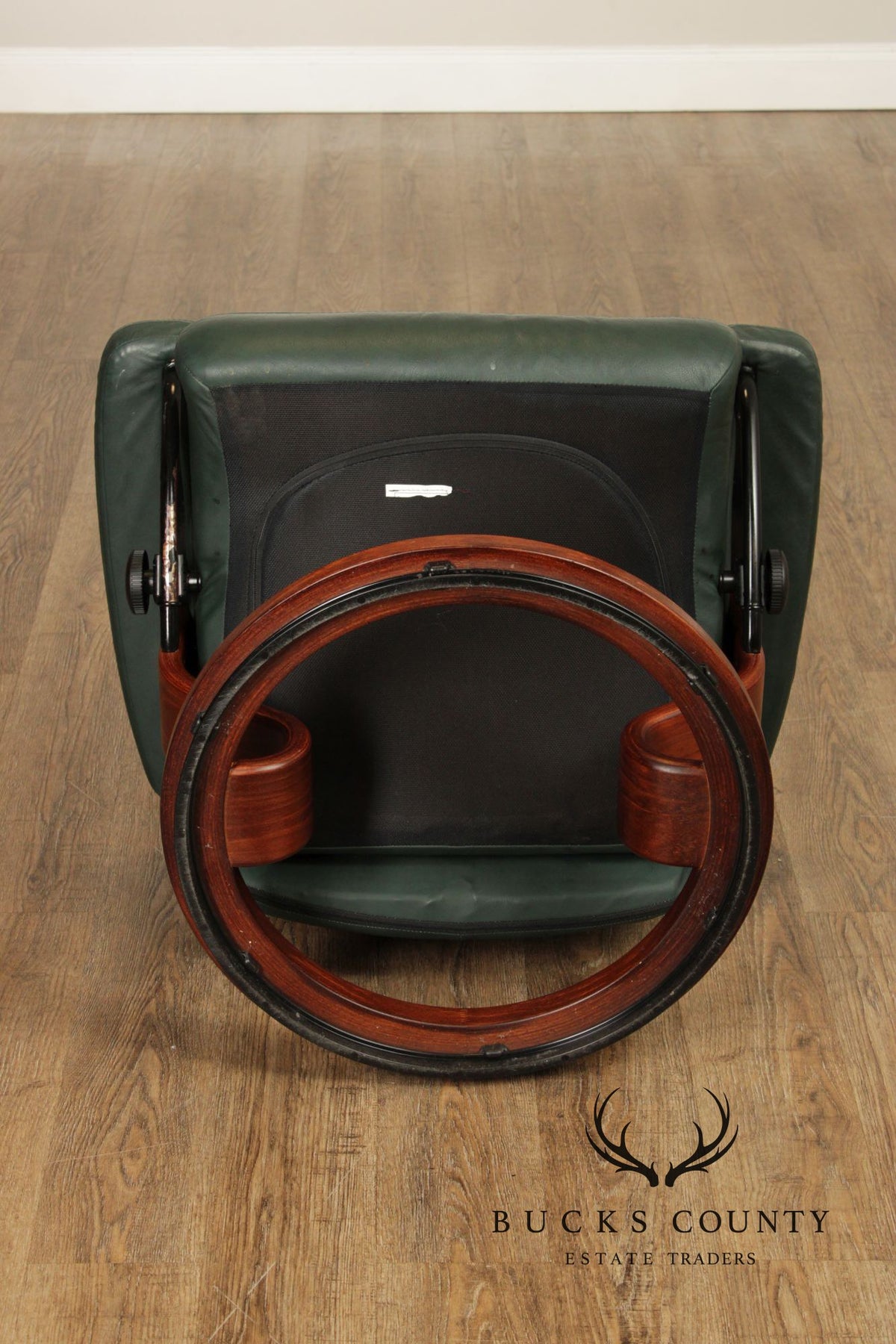 Ekornes Stressless Leather Recliner With Ottoman