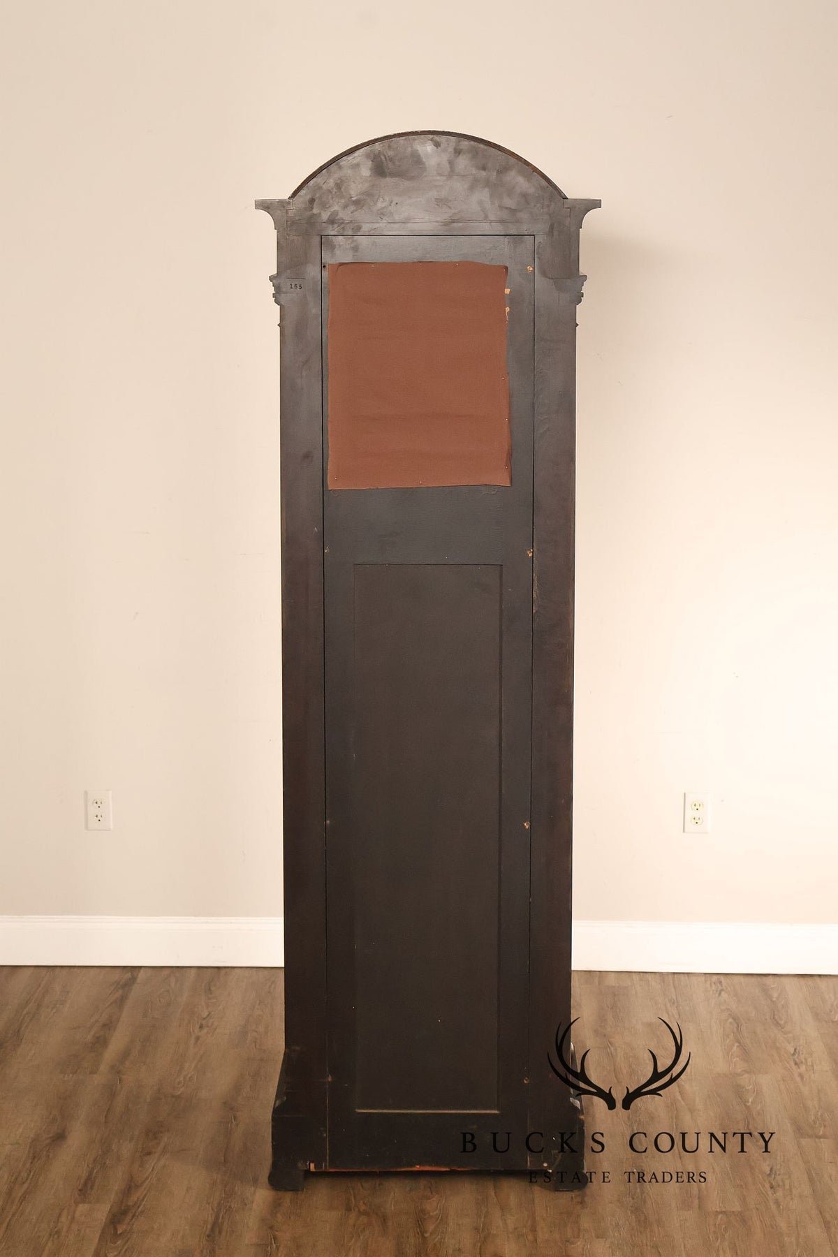 Herschede 1925 “Swan” Nine-Tube Mahogany Hall Clock