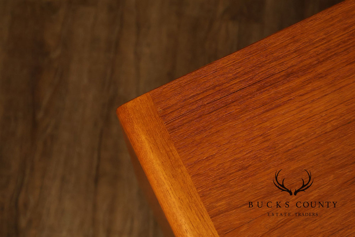 Danish Modern Teak Credenza By H.P. Hansen