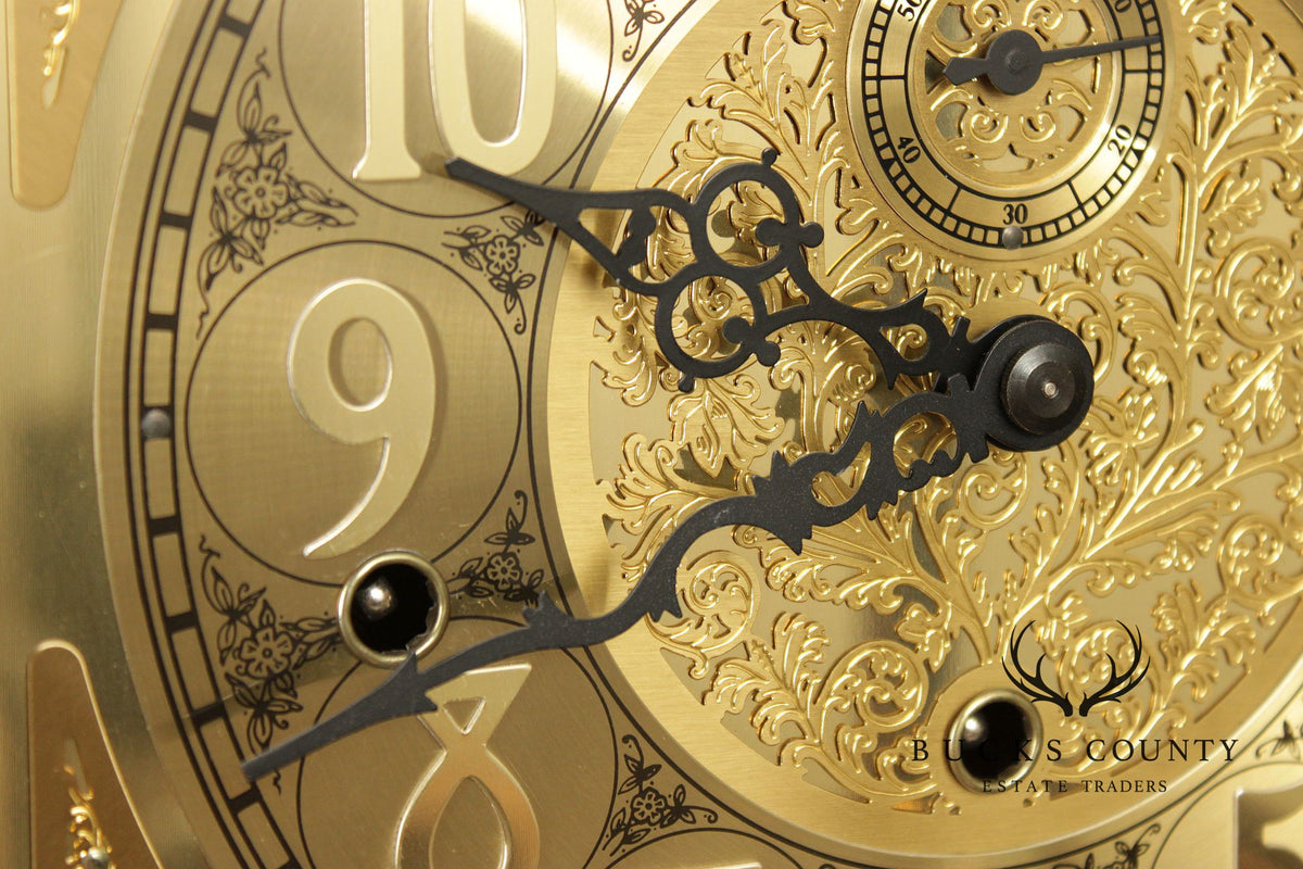 Howard Miller Georgian Style Walnut Grandfather Clock
