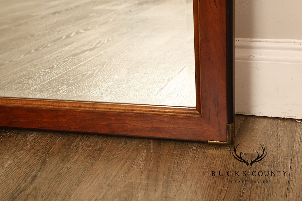 Campaign Style Brass Bound Mirror