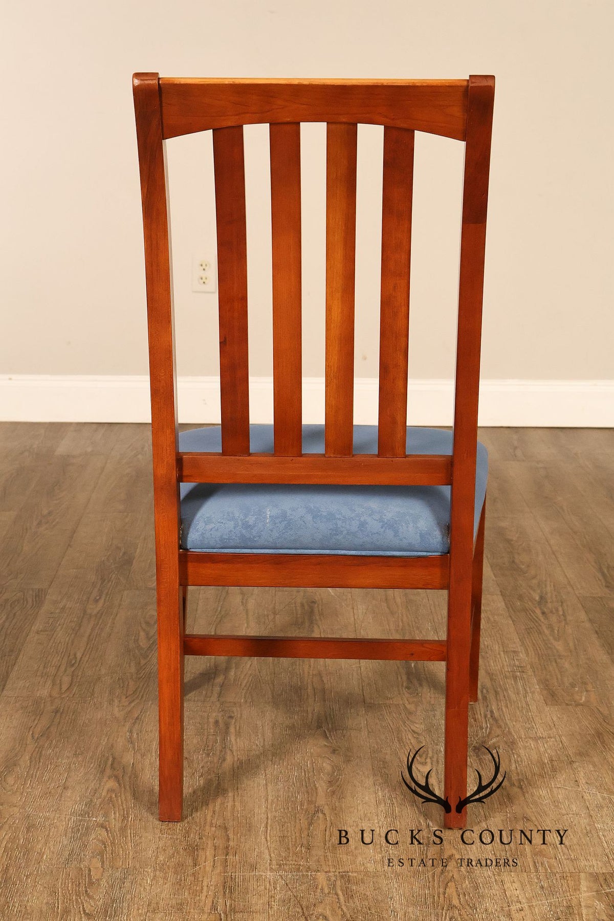 Ethan Allen 'American Impressions' Set of Eight Cherry Dining Chairs