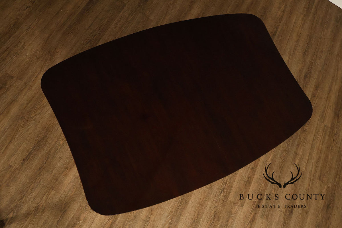 Harden Contemporary Cherry Extension Dining Table
