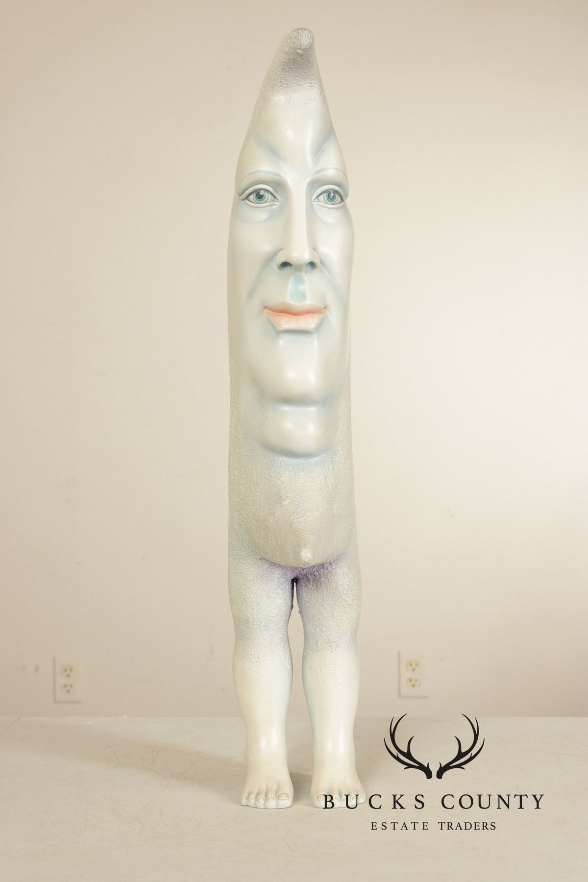 Sergio Bustamante Surrealist Sculpture, Moon Man