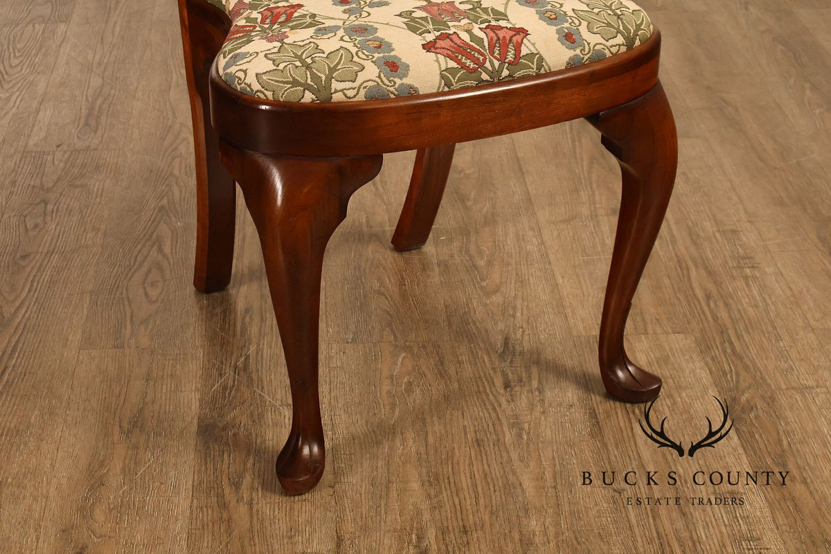 Saybolt Cleland Queen Anne Style Walnut Side Chair