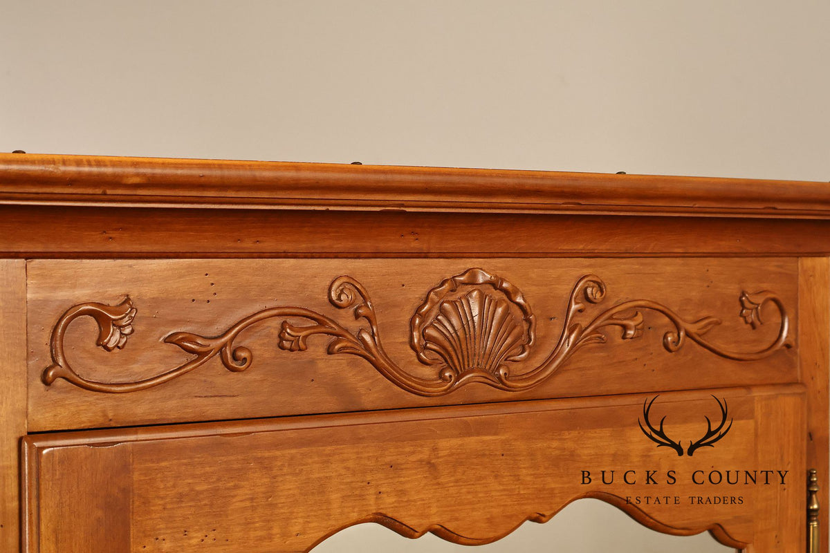 Ethan Allen 'Legacy' French Country Style Maple Armoire