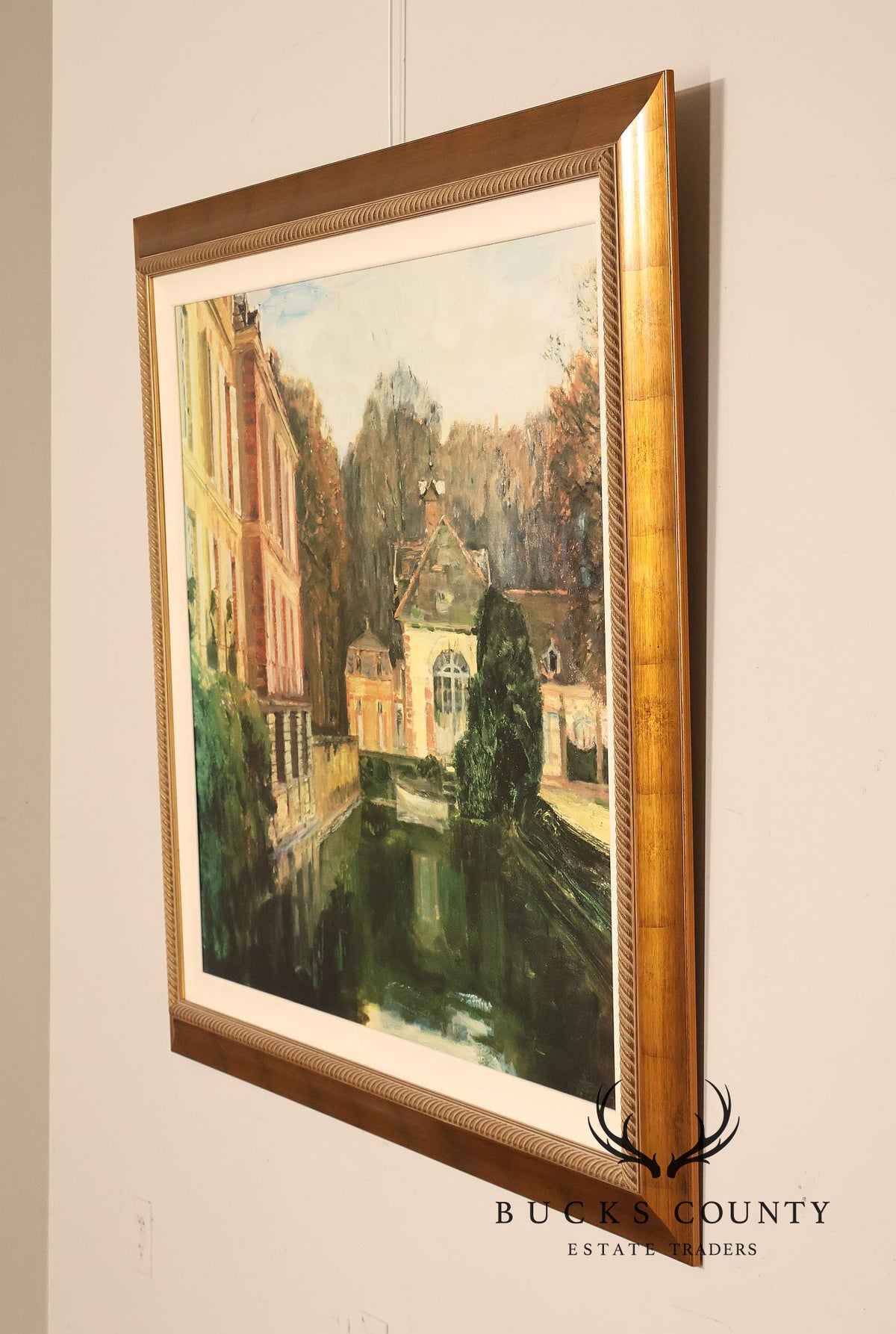 Walter Gay Framed Print, 'Chateau Du Breau'