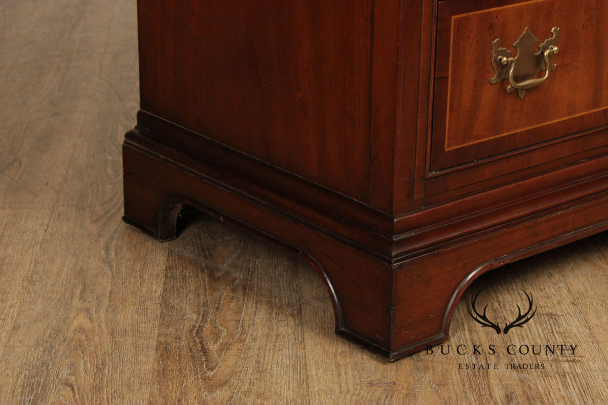 Drexel Wallace Nutting Collection Chippendale Style Mahogany Tall Chest