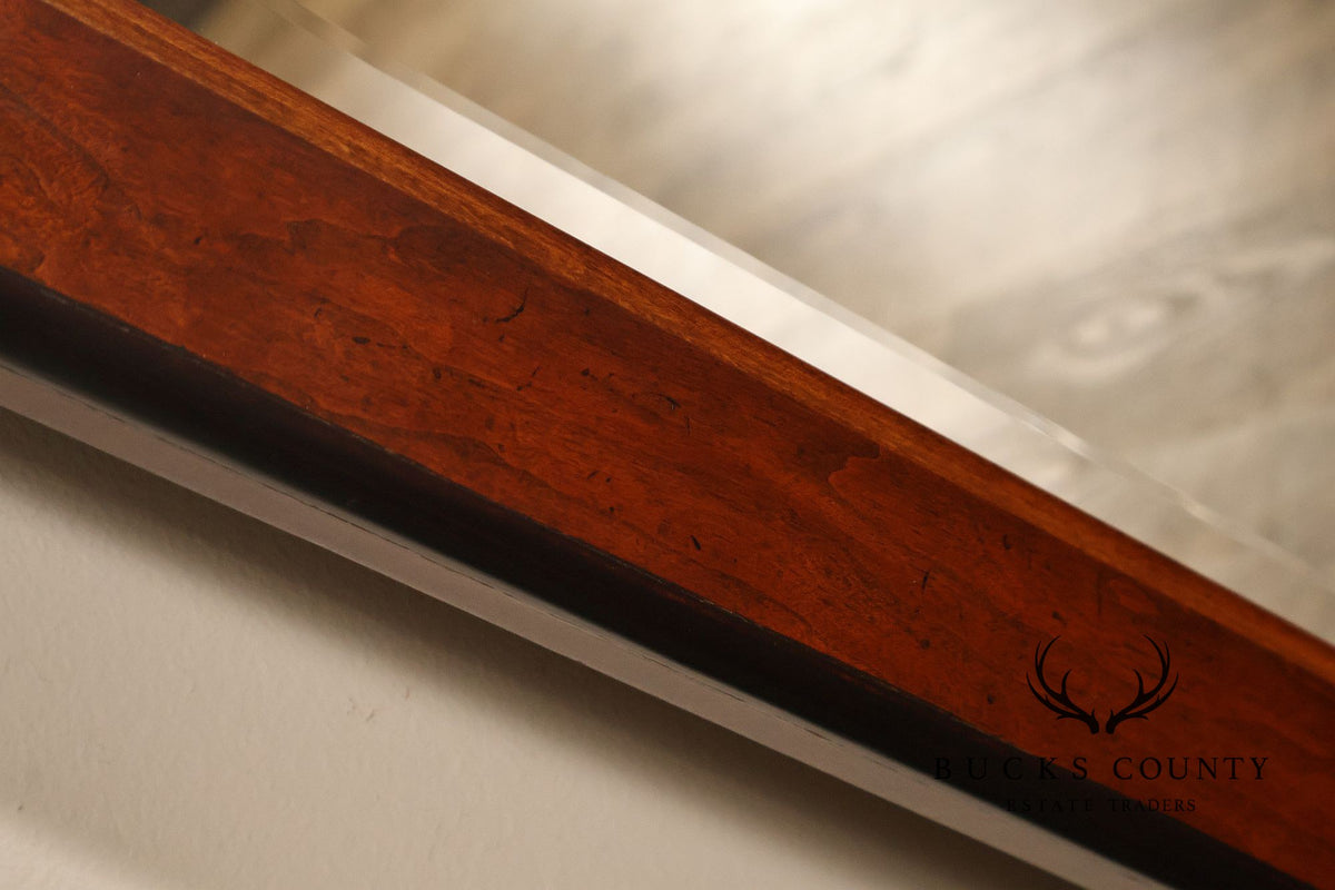 Campaign Style Brass Bound Mirror